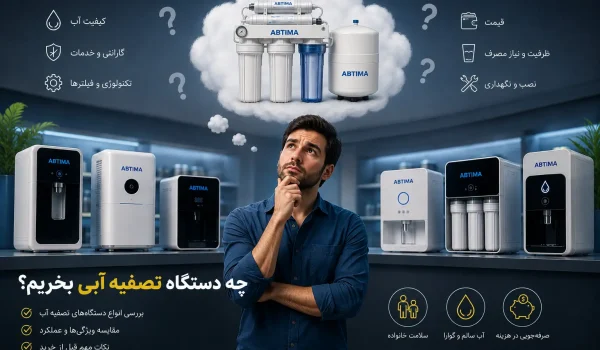 راهنمای خرید دستگاه تصفیه آب