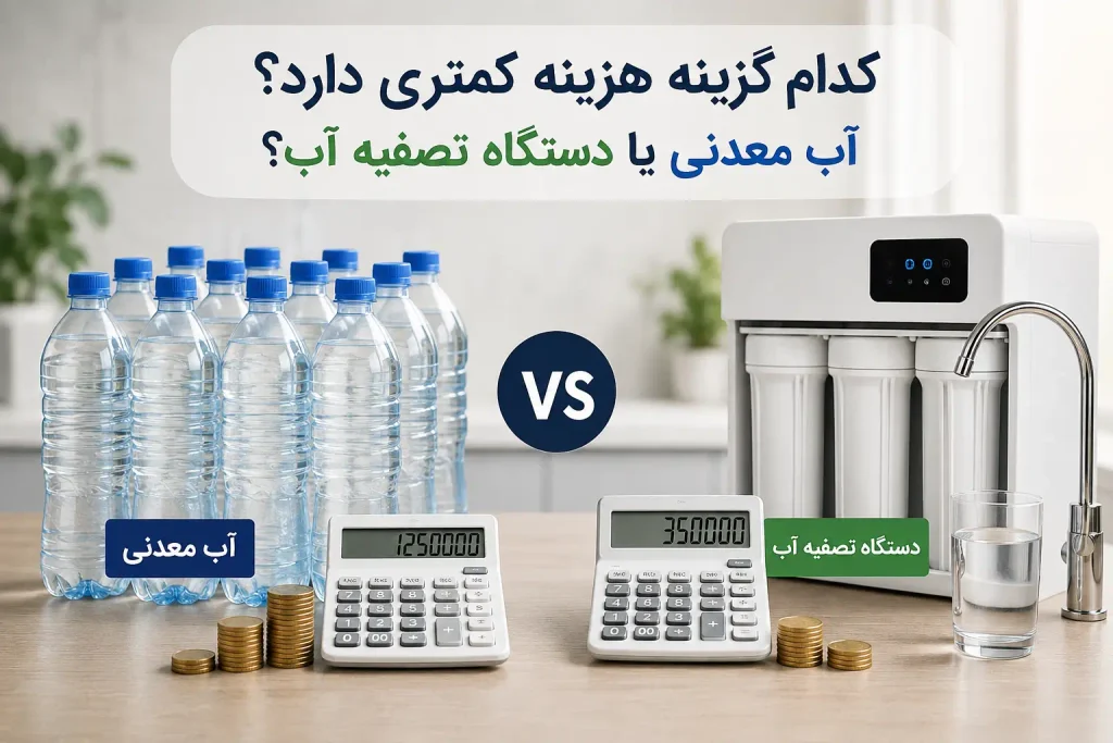 آب معدنی یا دستگاه تصفیه آب؟