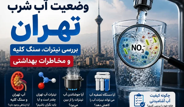 بررسی وضعیت آب شرب تهران